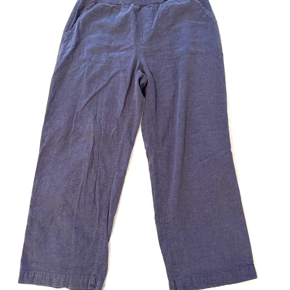 Toad&Co Taj Hemp Pants blue size medium